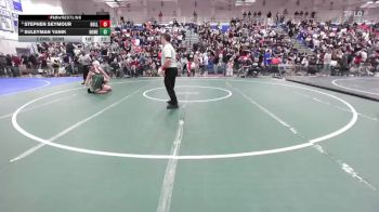 Boys 150 lbs Cons. Semi - Suleyman Yanik, Homestead Boys vs Stephen Seymour, Hollister Boys