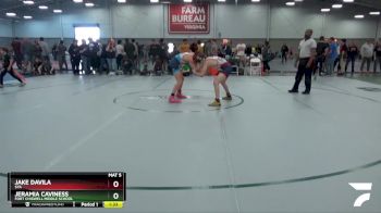 113 lbs Cons. Round 4 - Jake Davila, SYA vs Jeramia Caviness, Fort Chiswell Middle School