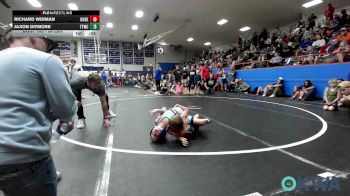 58 lbs Quarterfinal - Richard Widman, Husky Wrestling Club vs Jaxon Ditmore, Team Tulsa Wrestling Club