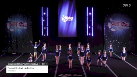 Central Kentucky Athletics - Youth Reign [2023 Independent Cheer Youth Novice Level 1 Day 1] 2023 Midwest Mega Nationals