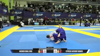 Cypress Anthony Hughes vs Gocmen Erdal Eren 2026 European Jiu-Jitsu IBJJF Championship