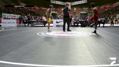 Cons. Round 5 - James Holiday, Rough House Wrestling vs David Roman, Corona High School Wrestling