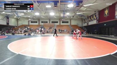 124 lbs Round 1 - Shelby Banovitz, Sacramento City College vs Amber Byrd, Sacramento City College