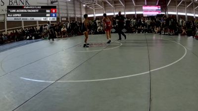 138 lbs Champ. Round 1 - Luie Acosta-Tackett, California vs A.J. Lopez, Arizona