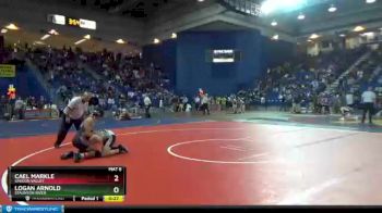 145 lbs Cons. Round 3 - Logan Arnold, Staunton River vs Cael Markle, Saucon Valley