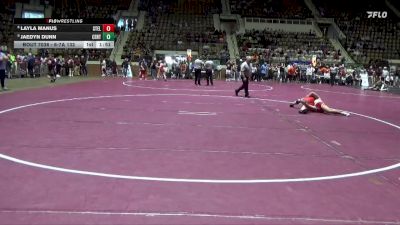 6-7A 132 Champ. Round 1 - Jaedyn Dunn, Central vs Layla Manus, Stanhope Elmore