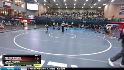 138 lbs Round 3 - Logan Milsaps, College Park vs Rex Armstrong, Lewisville Flower Mound