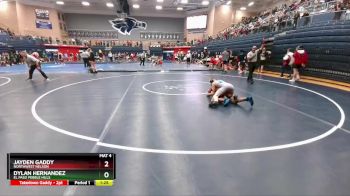 132 lbs Cons. Round 3 - Dylan Hernandez, El Paso Pebble Hills vs Jayden Gaddy, Northwest Nelson