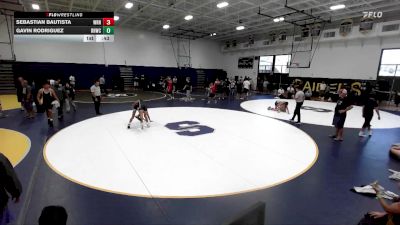 120 lbs Cons. Round 3 - Sebastian Bautista, Villa Park High School vs Gavin Rodriguez, Rough House Wrestling Club