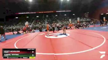 3A-106 lbs Cons. Semi - Gabriel Whiting, Powell vs Wyatt Nicholson, Powell