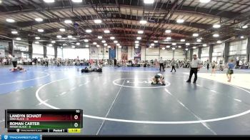 52 lbs Rd# 8- 12:30pm Saturday Final Pool - Landyn Schadt, Iowa Black vs Roman Carter, Minion Black