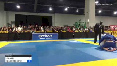 JOHN CABAY vs DAMIAN MICHAEL HIRTZ 2021 World Master IBJJF Jiu-Jitsu Championship