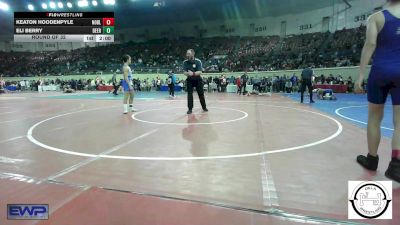 128 lbs Round Of 32 - Keaton Hoodenpyle, Noble Takedown Club vs Eli Berry, Deer Creek Wrestling