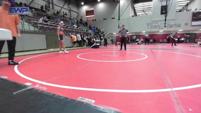 140 lbs Consolation - Zavian Jamerson, Bookert T Washing/Carver vs Zane Agnew, Bartlesville Wrestling Club