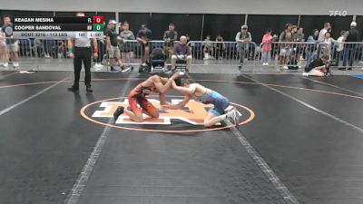 113 lbs Consi Of 16 #1 - Keagan Mesina, FL vs Cooper Sandoval, NV