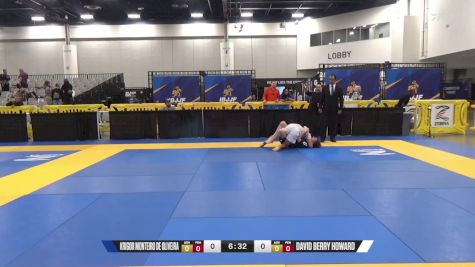 David Berry Howard vs Krigor Monteiro De Oliveira 2024 World IBJJF Jiu-Jitsu No-Gi Championship