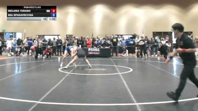 135 lbs Champ. Rd Of 32 - Melania Turano, Savage Wrestling Academy vs Mia Spadavecchia