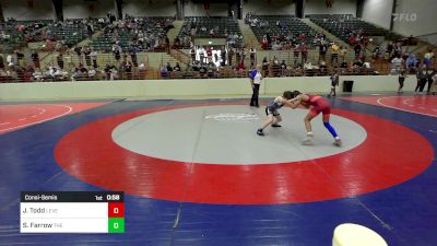 84 lbs Consolation - Jaxon Todd, Level Up Wrestling Center vs Sailor Farrow, The Storm Wrestling Center