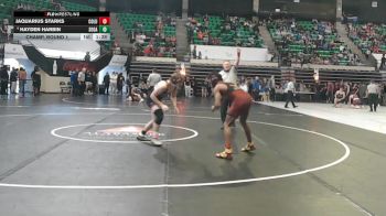 6A 144 lbs Champ. Round 1 - Jaquarius Starks, Columbia vs Hayden Harbin, Southside Gadsden