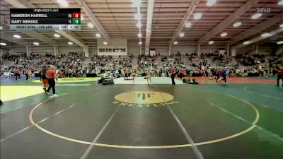 106 lbs 7th Place - Kameron Harrell, VA vs Gary Mendez, FL