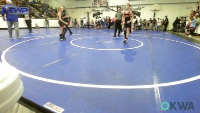 73 lbs Quarterfinal - Mose Shelton, Sperry Wrestling Club vs Isaac Anderson, Claremore Wrestling Club
