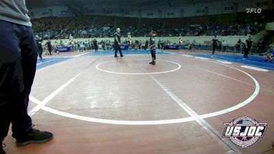 49 lbs Quarterfinal - McClain Hall, Randall Youth Wrestling Club vs Case Danielson, Texas Elite Wrestling