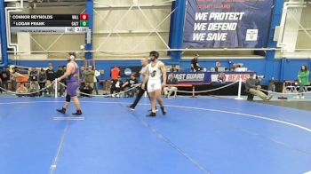 285 lbs 7th Place Match - Logan Frank, Castleton vs Connor Reynolds, Williams College