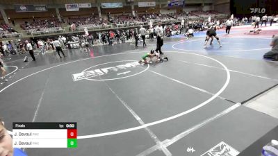 53 lbs Final - James Devaul, Pikes Peak Warriors vs Jaxon Devaul, Pikes Peak Warriors