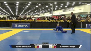 Olivia Isabella Trujeque vs Victoria Olivia Nolasco 2026 IBJJF Jiu-Jitsu CON International