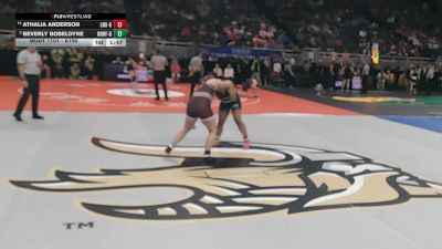 Champ. Round 1 - Beverly Bobeldyke, Norfolk vs Athalia Anderson, Lincoln North Star