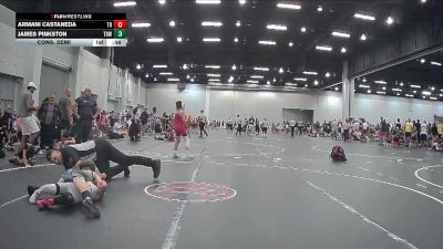 60 lbs Cons. Semi - James Pinkston, Tier One Wrestling vs Armani Castaneda, Top Rank
