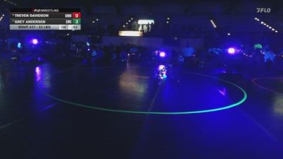53 lbs Cons. Sub-semis - Treven Davidson, Uintah Wrestling vs Grey Andersen, Champions Wrestling Club