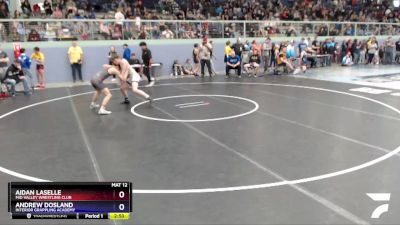 138 lbs Rr1 - Aidan LaSelle, Mid Valley Wrestling Club vs Andrew Dosland, Interior Grappling Academy