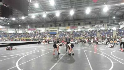 130 lbs Round Of 16 - Ernie Romero, Grizzly Bear vs Caleb Ortiz, Kearney Middle School