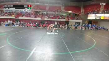 155 lbs Round 1 - Rr1 - Lilli Ramos, Borger vs Rylie Carmine, Henrietta