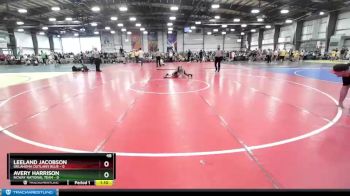 48 lbs Rd# 3 12:00pm Friday - Leeland Jacobson, Oklahoma Outlaws Blue vs Avery Harrison, NCWAY National Team