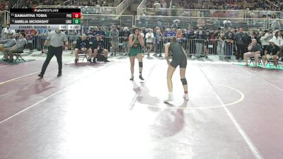 125 lbs Champ. Round 1 - Samantha Tobia, Park Vista Community vs Amelia McKnight, Lincoln