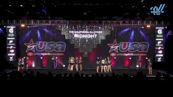 The California All Stars - Ontario - Midnight [2024 L5 Senior Coed Day 1] 2024 USA All Star Super Nationals