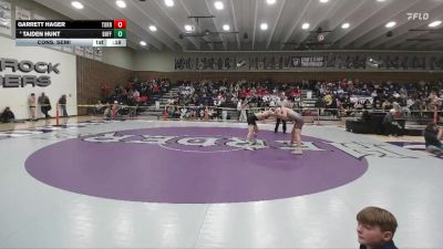 150 lbs Cons. Semi - Taiden Hunt, Buffalo vs Garrett Hager, Torrington