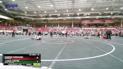 85 lbs Semifinal - Harper Formanek, Blackfox vs Lynkin Carter, Honey Badger