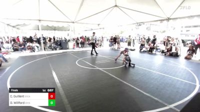 55 lbs Final - Carolina Guillent, SoCal Grappling vs Dawson Willford, Grindhouse