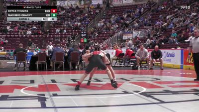 107 lbs Consi 4 - Bryce Thomas, Moon Area vs Maximus Quarry, Notre Dame - GP