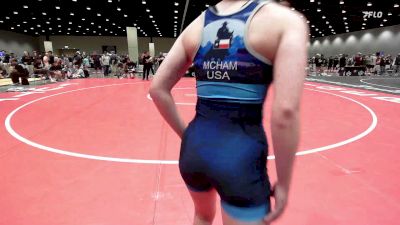 95 lbs Semis - Maria Hoegemeyer, The Best Wrestler vs Lillian McHam, PRTC