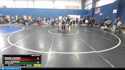 37-39 lbs Round 4 - Boone Jackson, Grangeville Youth WC vs Karson Earles, Homedale