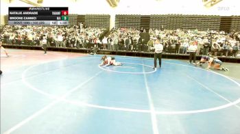 102 lbs Semifinal - Natalie Andrade, The Hunt Wrestling Club vs Brooke Cannici, N/A