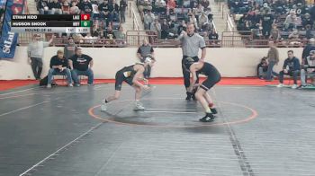 75_B lbs Round Of 64 - Ethan Kidd, Lakeview vs Hudson Snook, Mifflinburg