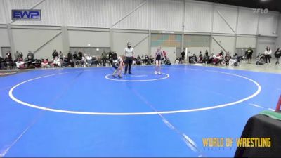 75 lbs Rr Rnd 3 - Emy Rice, OK Supergirls Black vs Elise Stockton, Sisters On The Mat Pink