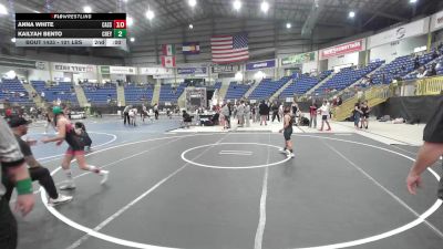 82 lbs Consolation - Emma Zagorski, Pikes Peak Warriors vs Jaxyn Duran, Valley Bad Boys