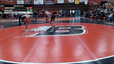 157 lbs Quarterfinal - Jonah Knapp, Gooding vs Nick Lusk, Spring Creek