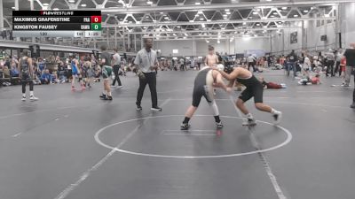 130 lbs Round 3 (4 Team) - Maximus Grafenstine, PA Alliance vs Kingston Fausey, Broad Axe WA Green